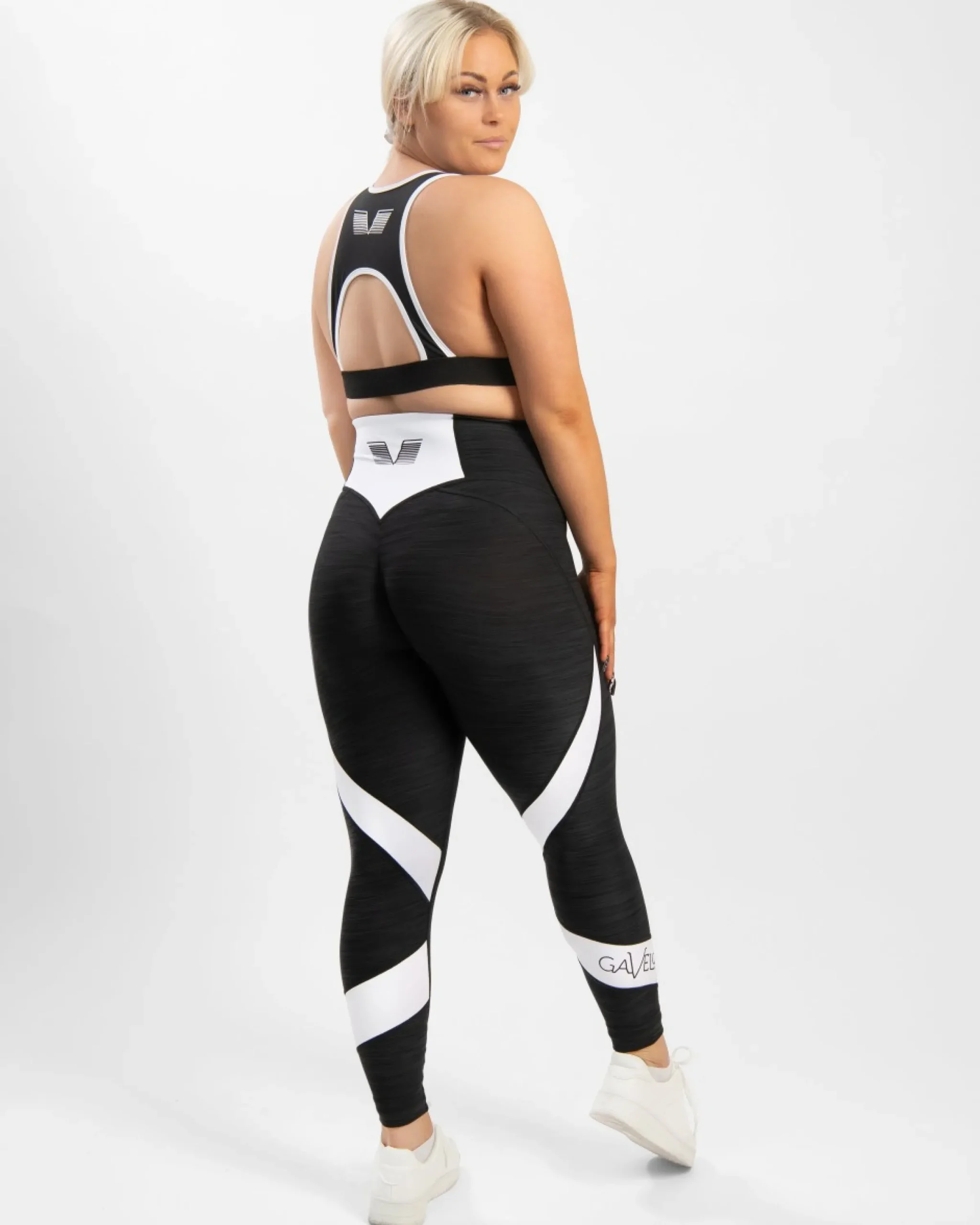 Dam Gavelo Black & White Swirl Sport-Bh