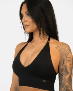 Dam Gavelo Black Booster Seamless Sport-Bh