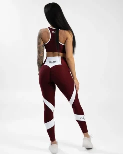 Dam Gavelo Burgundy Swirl Comfort Tights