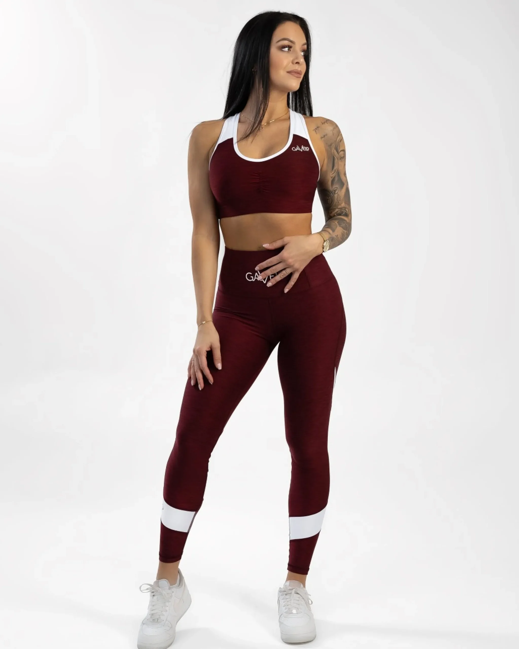 Dam Gavelo Burgundy Swirl Comfort Tights