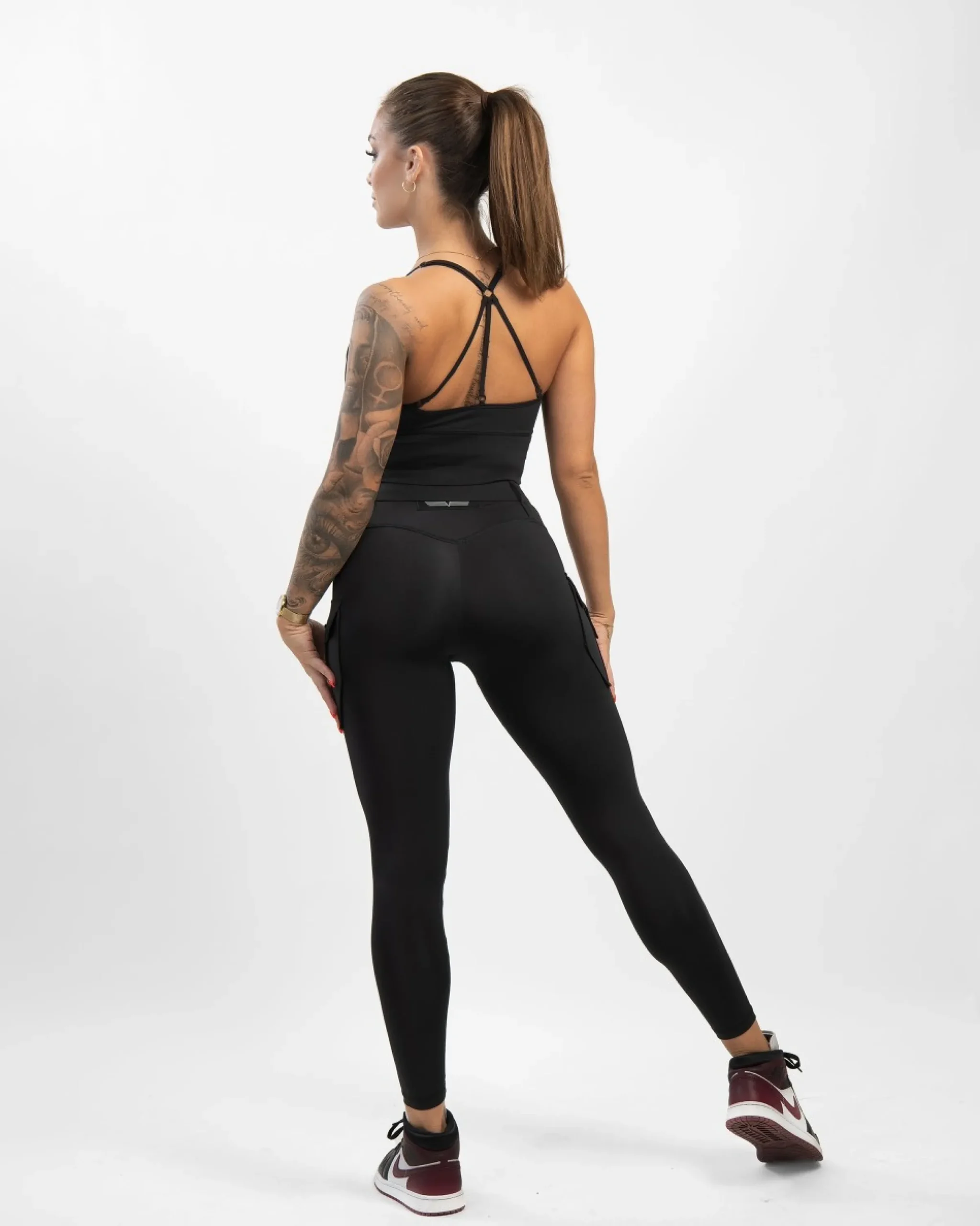 Dam Gavelo Cargo Leggings Black