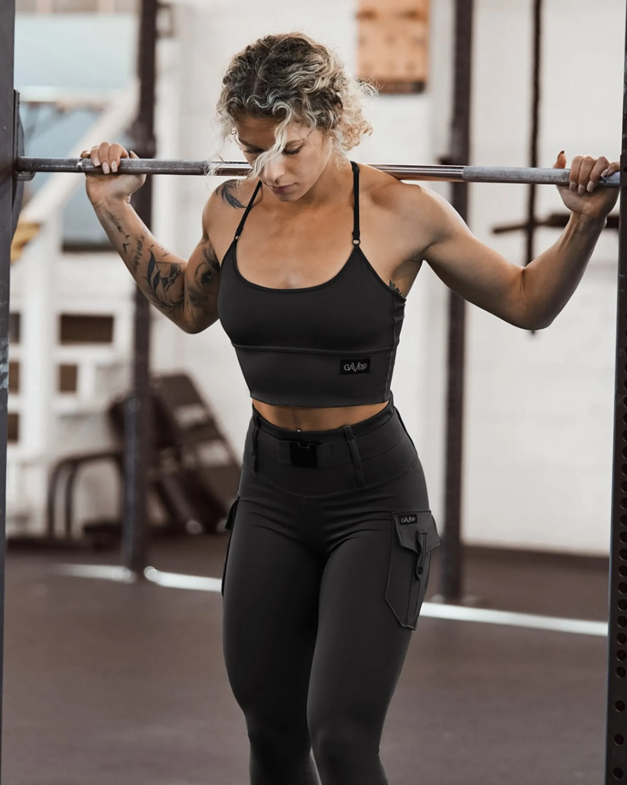 Dam Gavelo Cargo Leggings Black