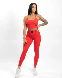 Dam Gavelo Cargo Leggings Radical Red