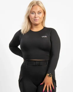 Dam Gavelo Cropped Long Sleeve Black