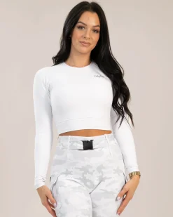 Dam Gavelo Cropped Long Sleeve Frost