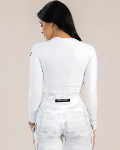 Dam Gavelo Cropped Long Sleeve Frost