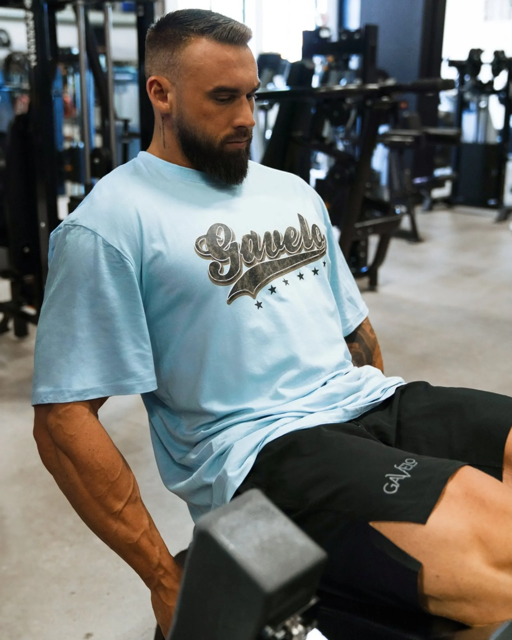 Herr Gavelo El Segundo Oversize T-Shirt Blue