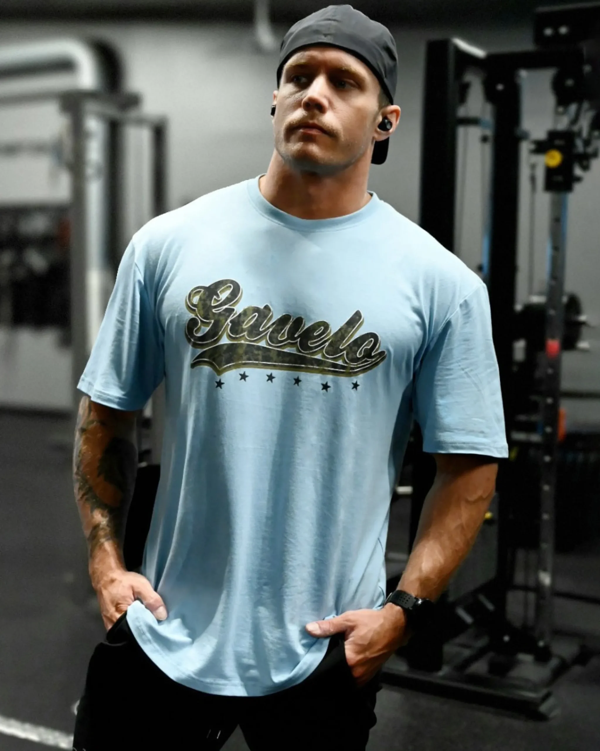 Herr Gavelo El Segundo Oversize T-Shirt Blue