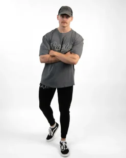 Herr Gavelo El Segundo Oversize T-Shirt Steel Grey