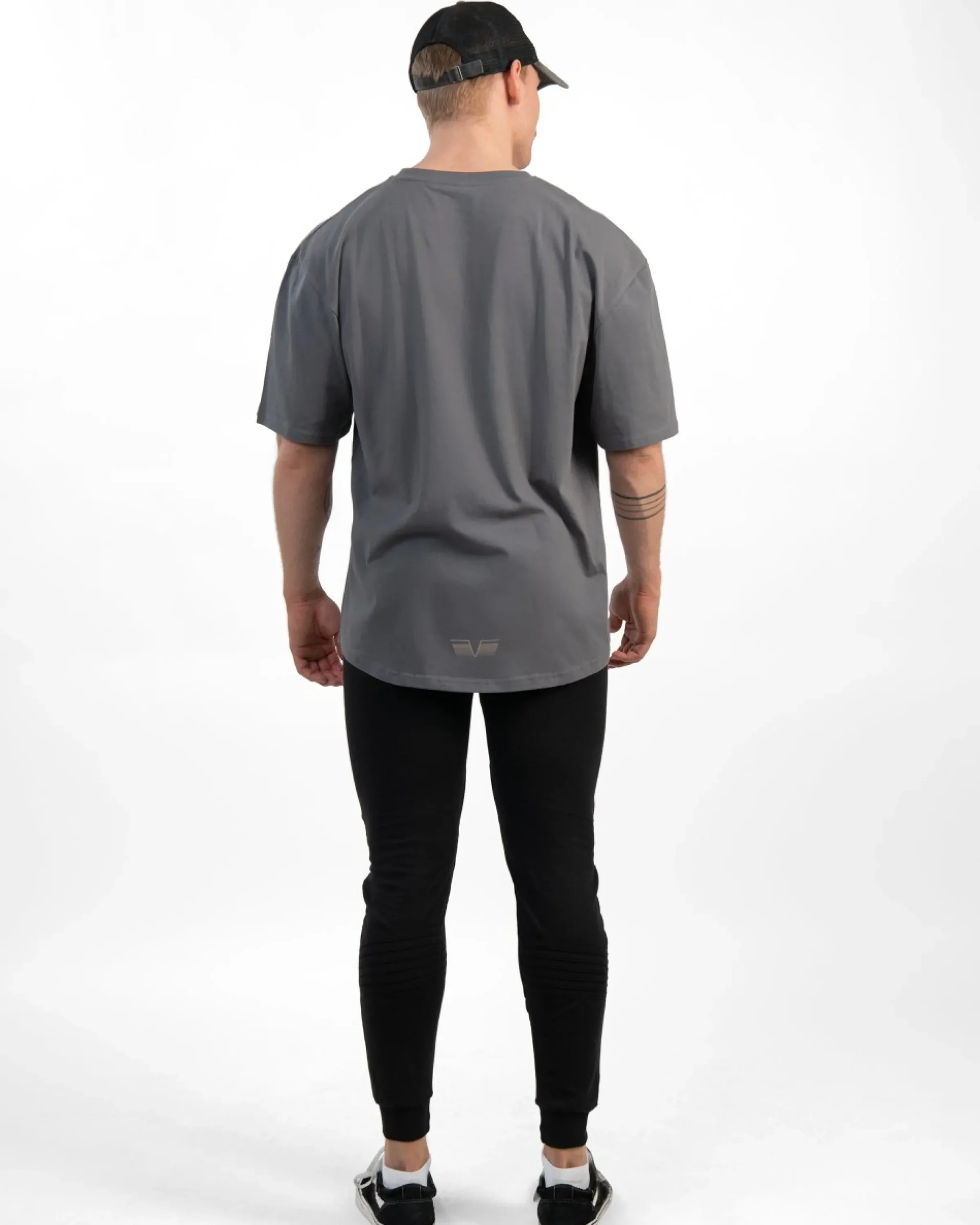 Herr Gavelo El Segundo Oversize T-Shirt Steel Grey