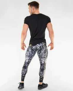 Herr Gavelo Marvellizzard Black Kompressionstights