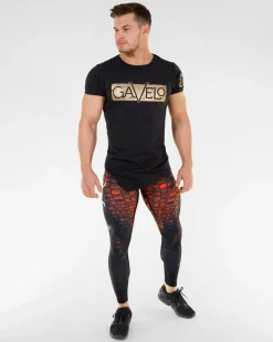 Herr Gavelo Marvellizzard Red Kompressionstights