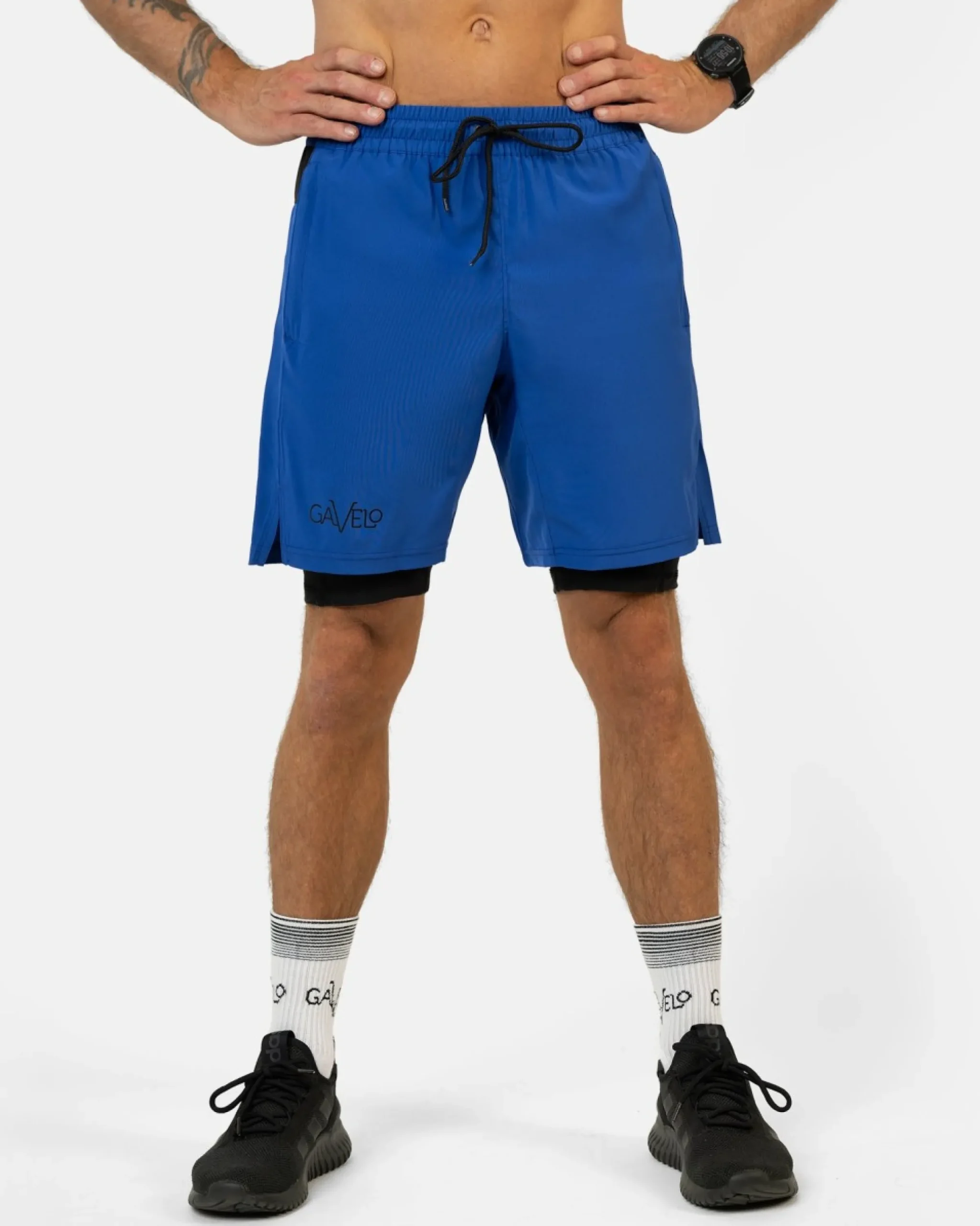 Herr Gavelo Performance Shorts Blue