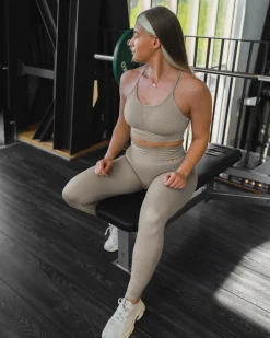 Dam Gavelo Seamless Honeycomb Beige Sport-Bh