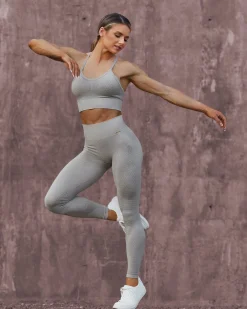 Dam Gavelo Seamless Honeycomb Beige Tights