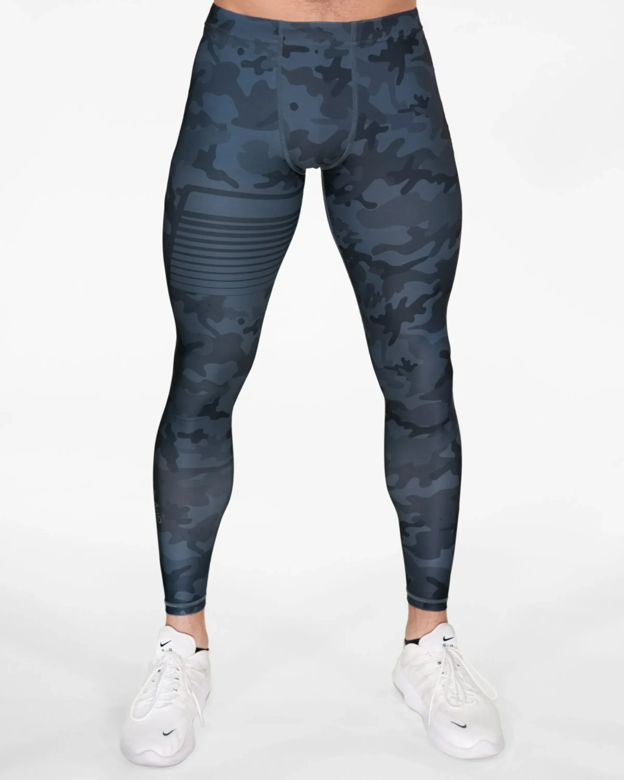 Herr Gavelo Sniper Camo Blue Kompressionstights