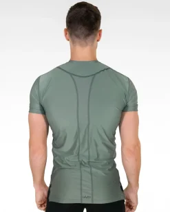 Herr Gavelo Sniper Green Rashguard T-Shirt