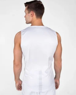 Herr Gavelo Sniper White Sleeveless Tee