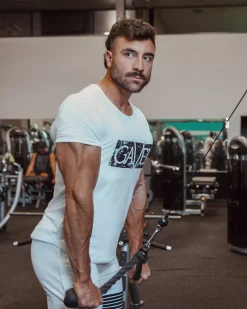 Herr Gavelo Sports Tee White