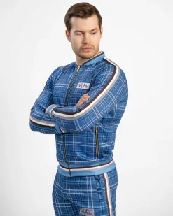 Herr Gavelo Track Jacket Brixton Blue
