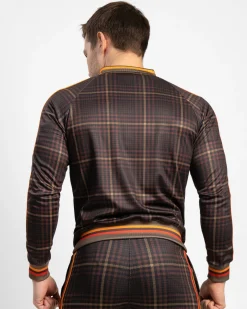 Herr Gavelo Track Jacket Brixton Brown