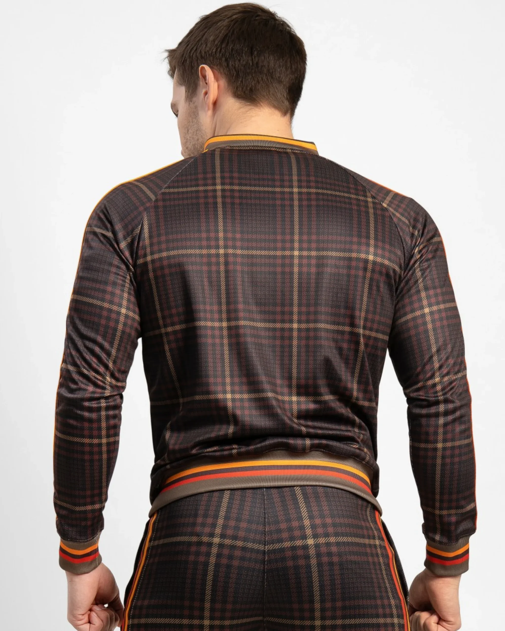 Herr Gavelo Track Jacket Brixton Brown