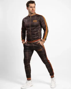 Herr Gavelo Track Jacket Brixton Brown