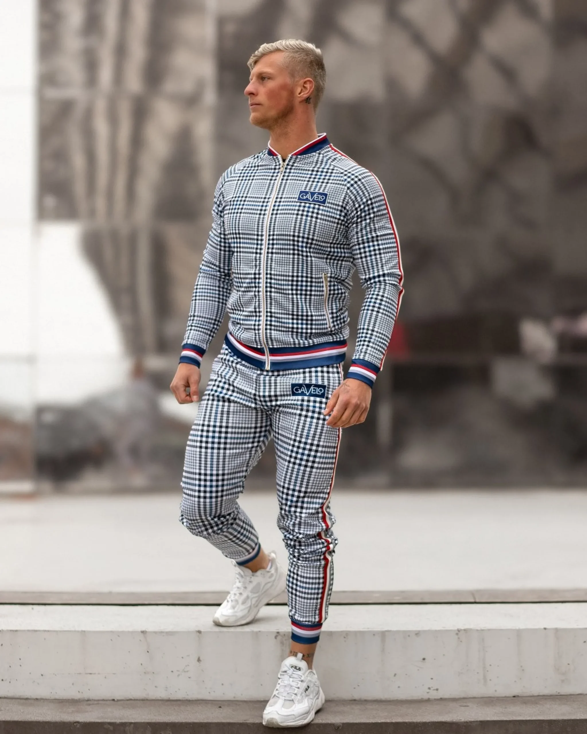 Herr Gavelo Track Jacket Brixton White
