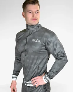 Herr Gavelo Track Jacket Carbon Grey