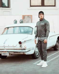 Herr Gavelo Track Jacket Carbon Grey