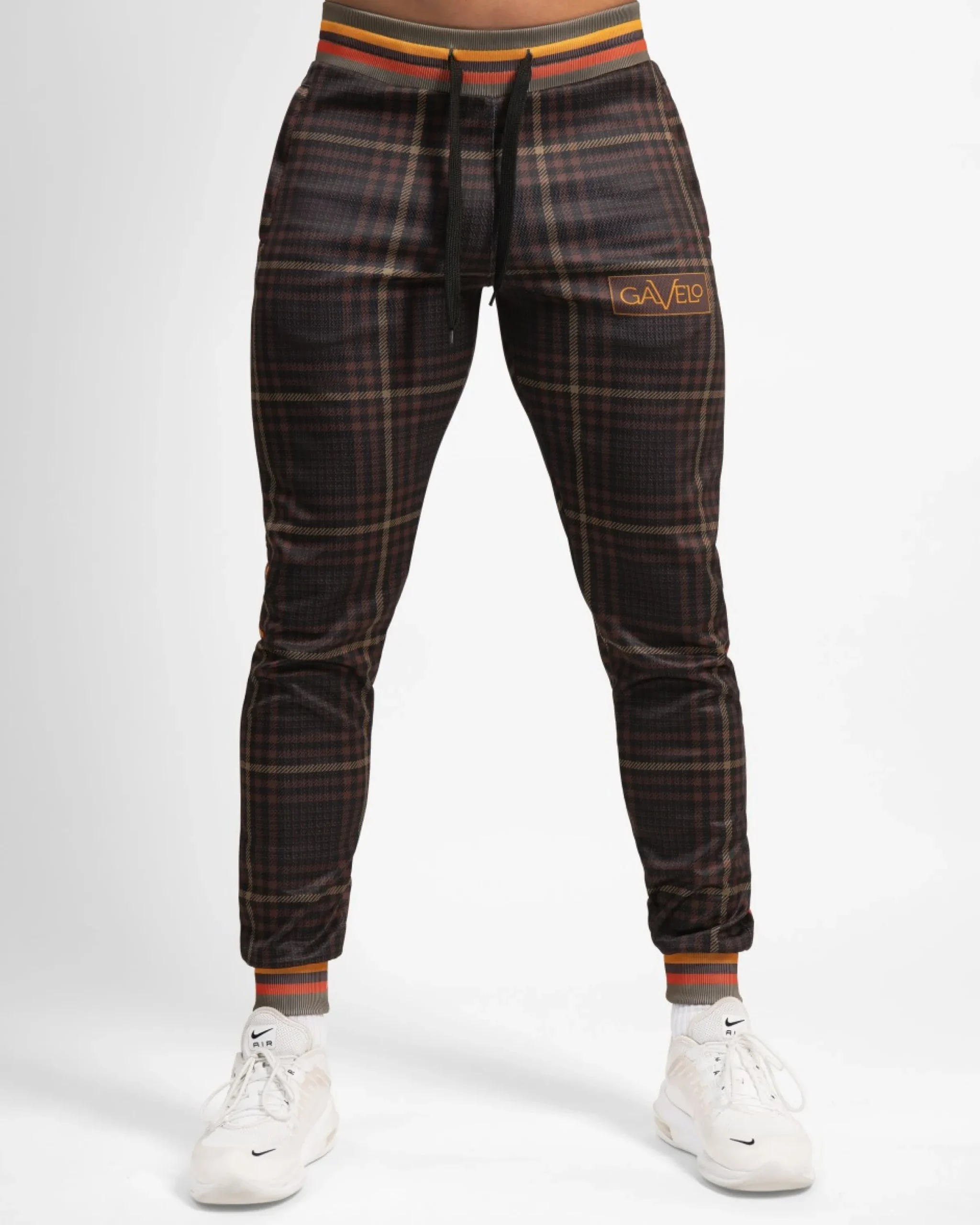 Herr Gavelo Track Pant Brixton Brown