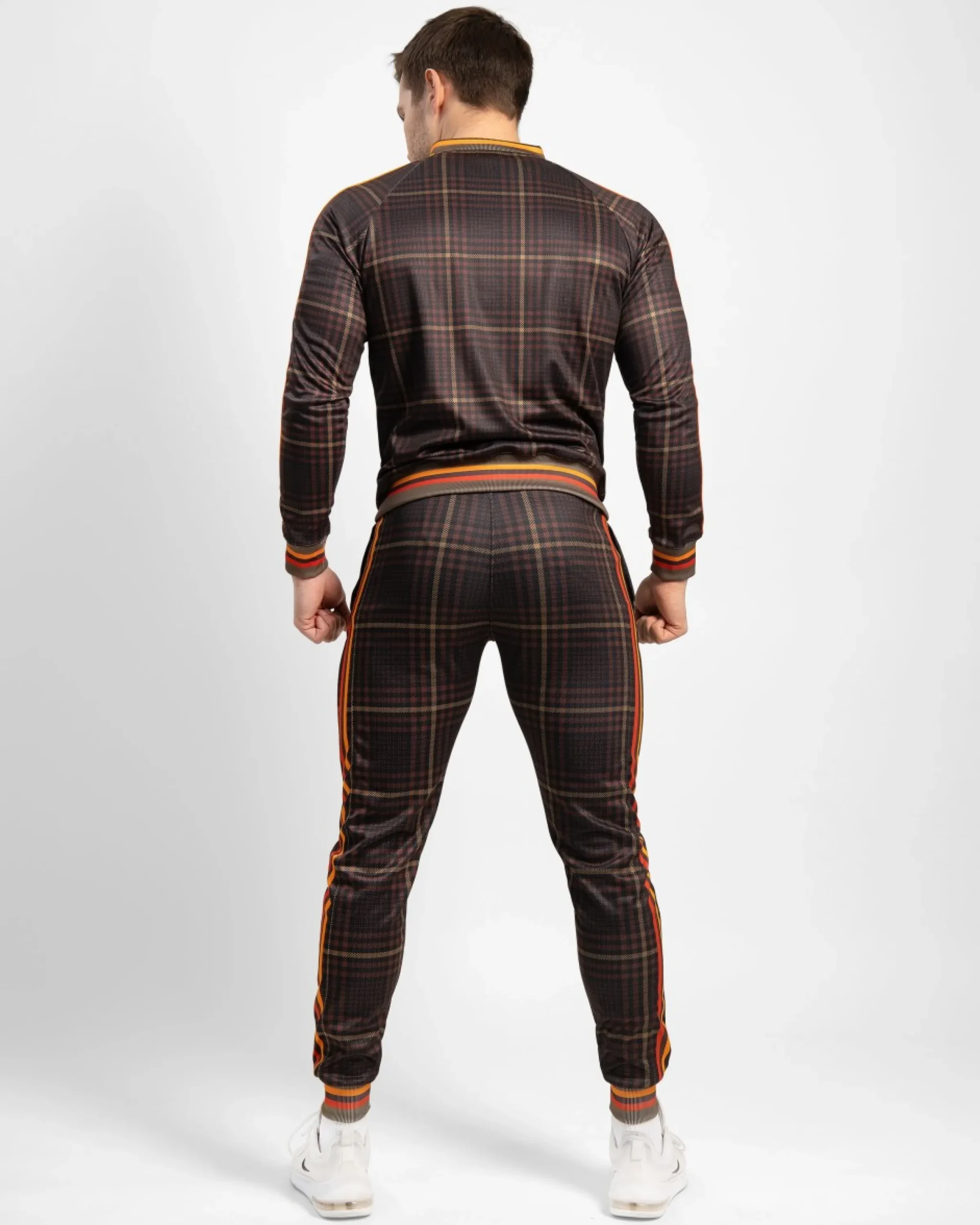 Herr Gavelo Track Pant Brixton Brown
