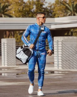 Herr Gavelo Track Pant Brixton Blue
