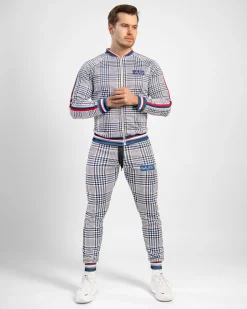 Herr Gavelo Track Pant Brixton White