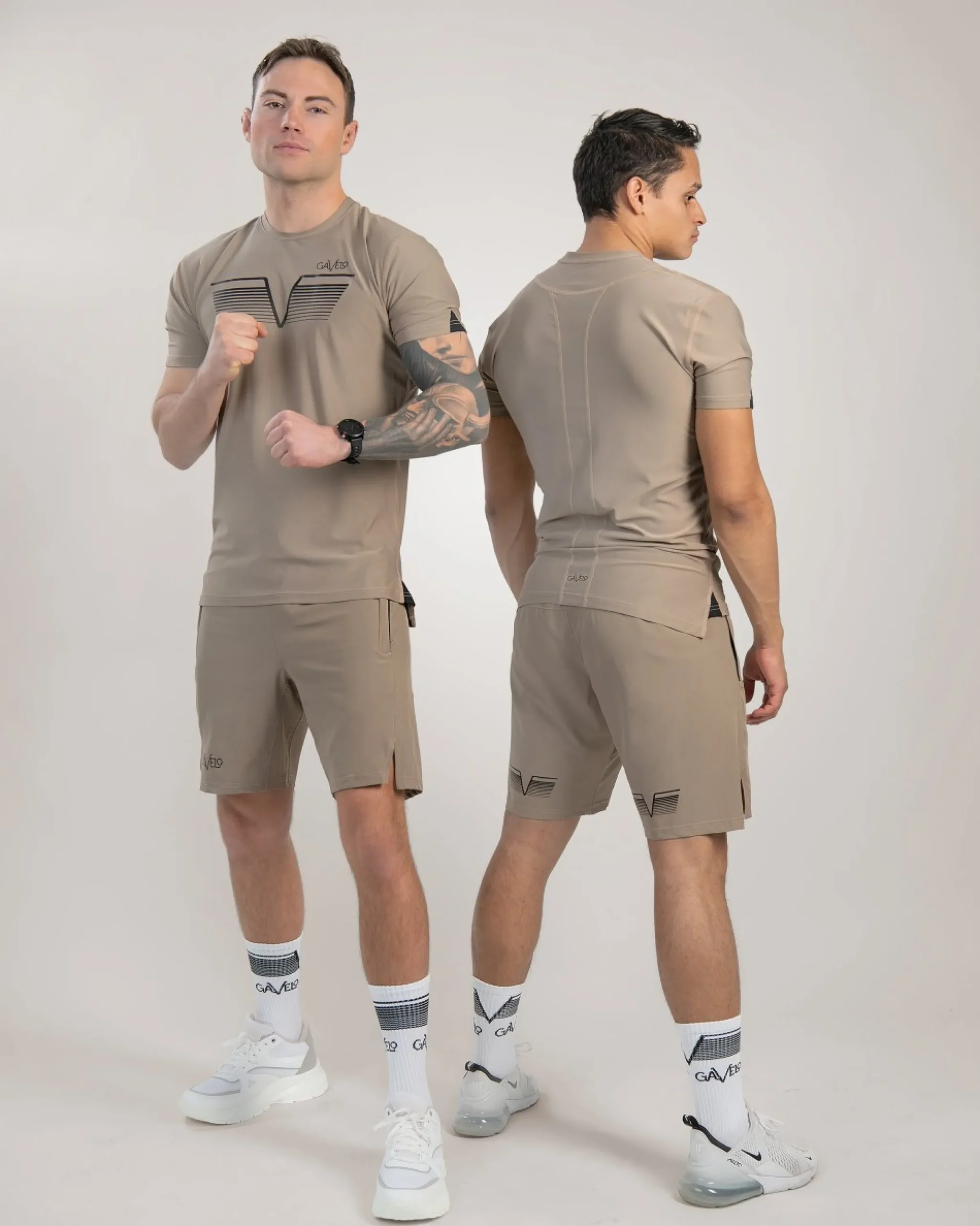 Herr Gavelo Vintage Khaki Rashguard T-Shirt
